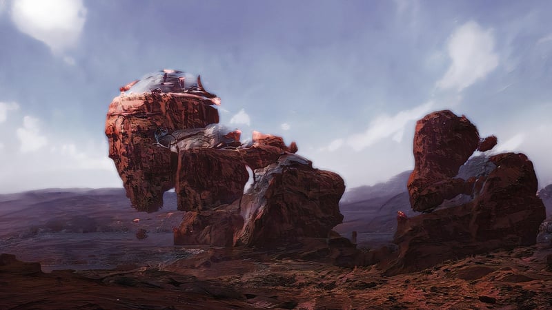 Fantasy terrain